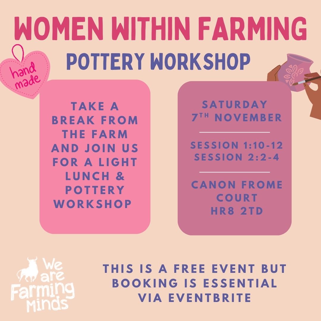Women Within Farming Light Lunch & Pottery Workshop
