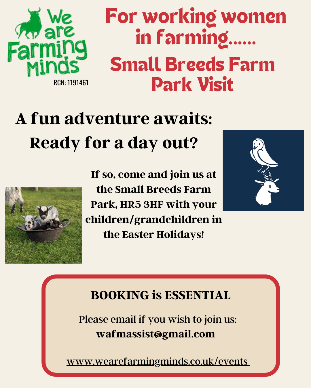 WWF Small Breeds Farm Park Event