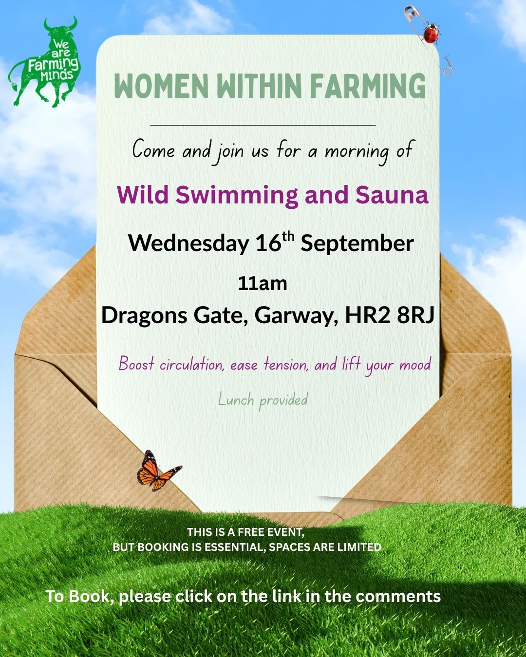 Women Within Farming Wild Swimming & Sauna
