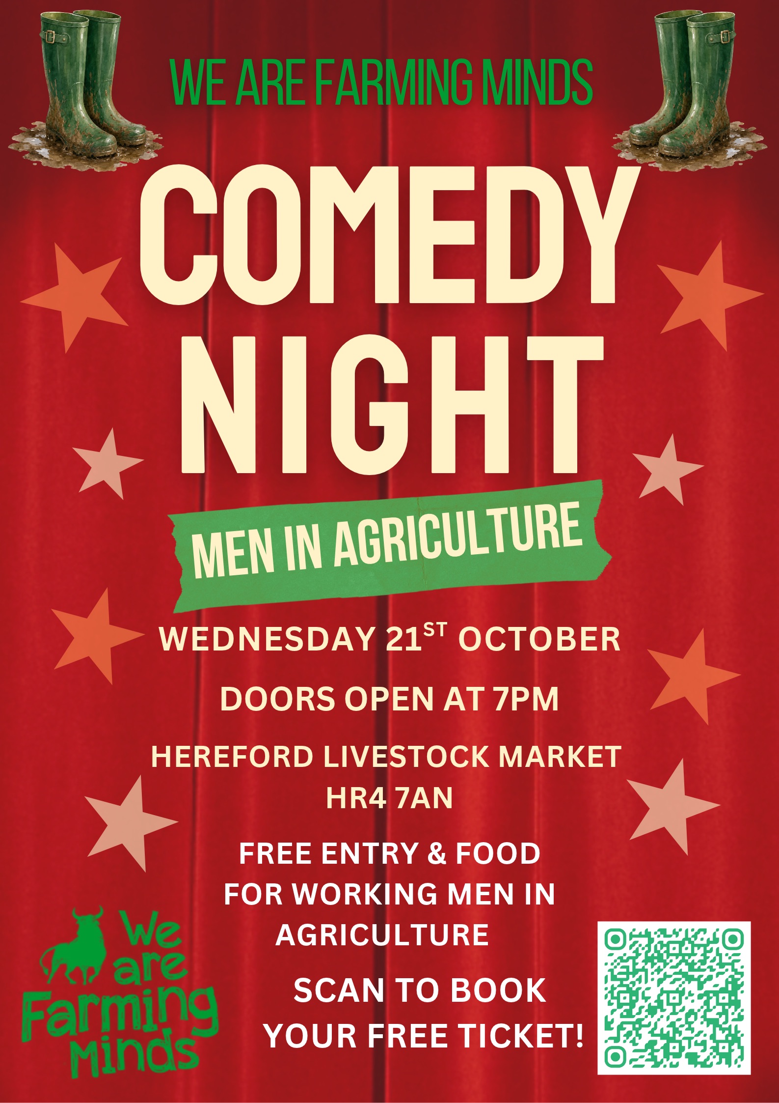 Men In Agriculture Comedy Night