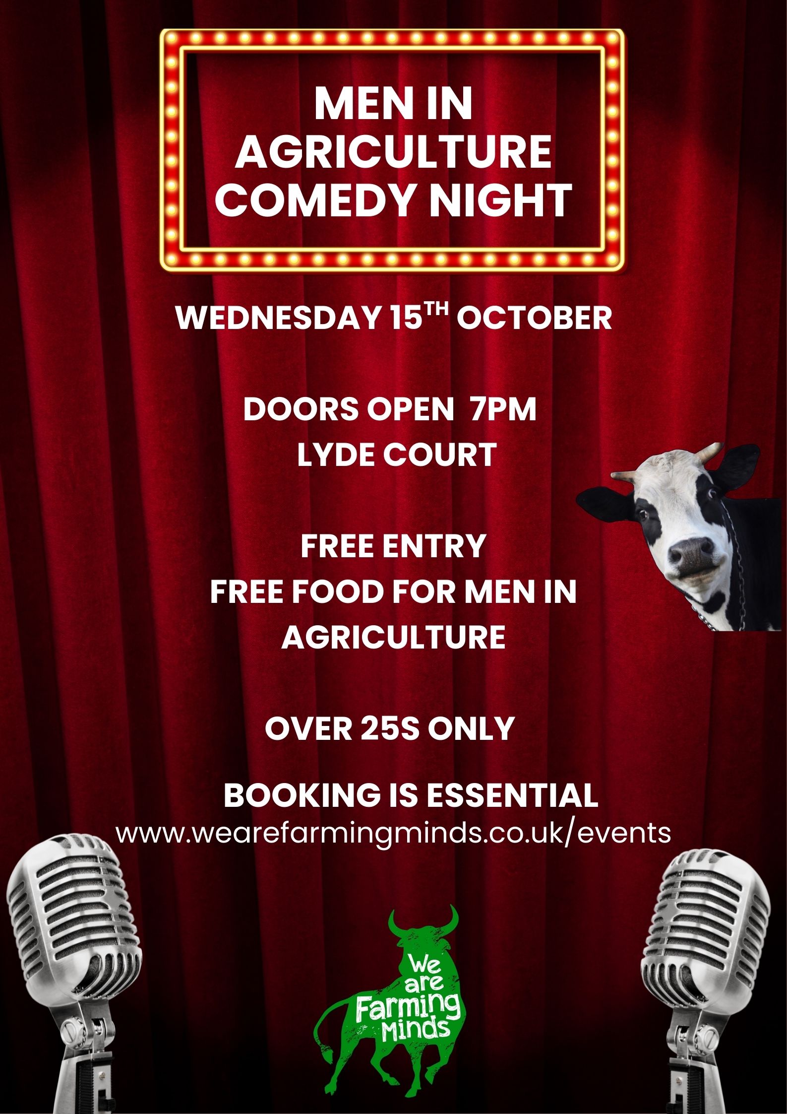 Men In Agriculture Comedy Night